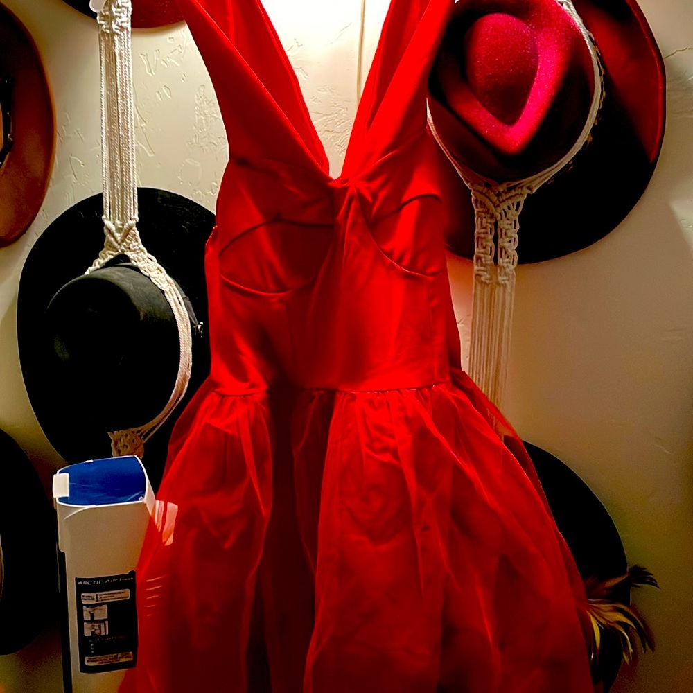 Red XL Party Dress